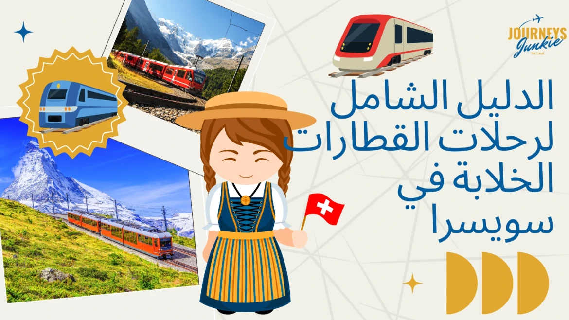 الدليل الشامل لرحلات القطارات الخلابة في سويسرا