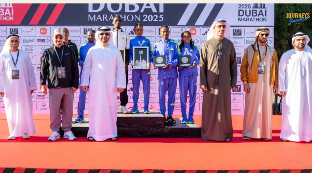 جوائز ماراثون دبي 2025 جوائز ماراثون دبي 2025